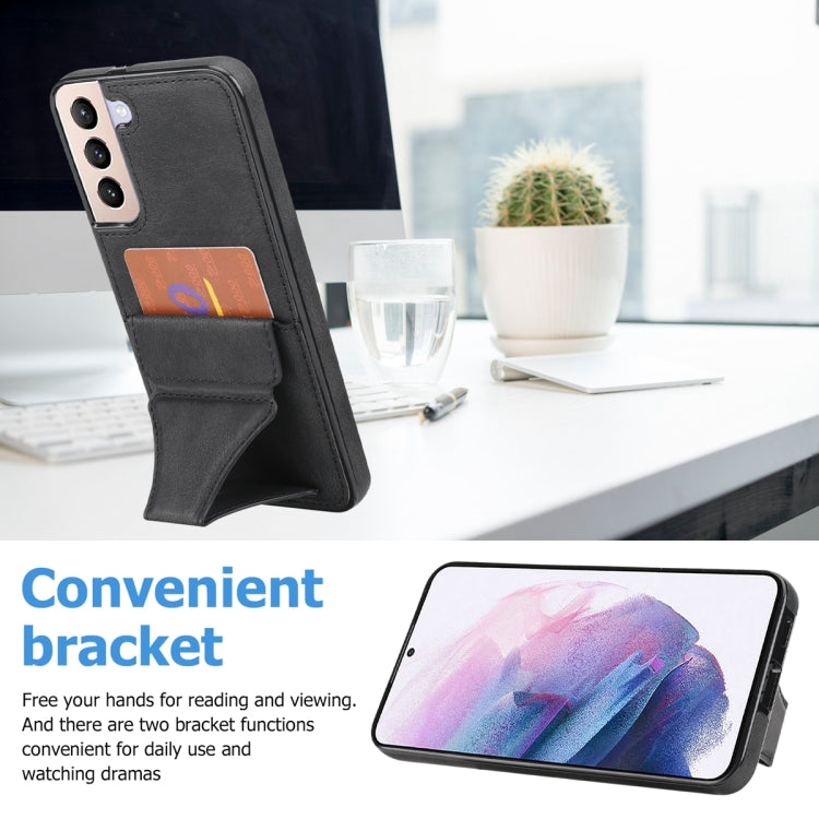 For Samsung Galaxy S23 5G Ultra-thin Shockproof Phone Protective Case with Holder