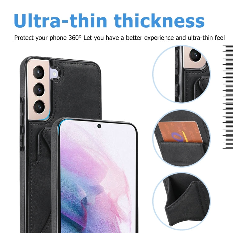 For Samsung Galaxy S23 5G Ultra-thin Shockproof Phone Protective Case with Holder