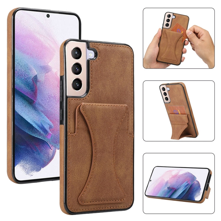 For Samsung Galaxy S23+ 5G Ultra-thin Shockproof Phone Protective Case with Holder