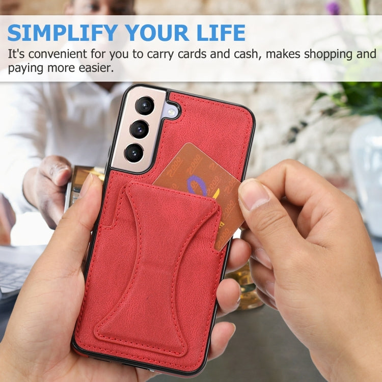 For Samsung Galaxy S23+ 5G Ultra-thin Shockproof Phone Protective Case with Holder