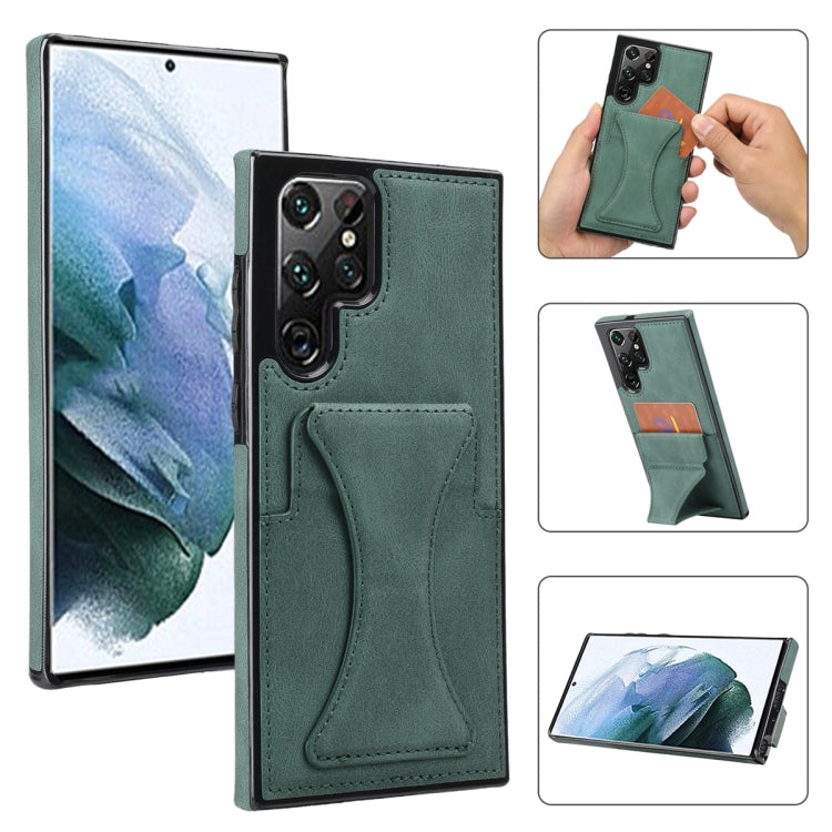 For Samsung Galaxy S23 Ultra 5G Ultra-thin Shockproof Phone Protective Case with Holder