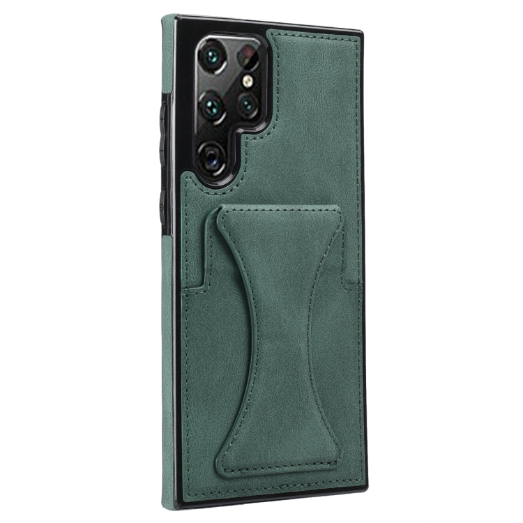 For Samsung Galaxy S23 Ultra 5G Ultra-thin Shockproof Phone Protective Case with Holder