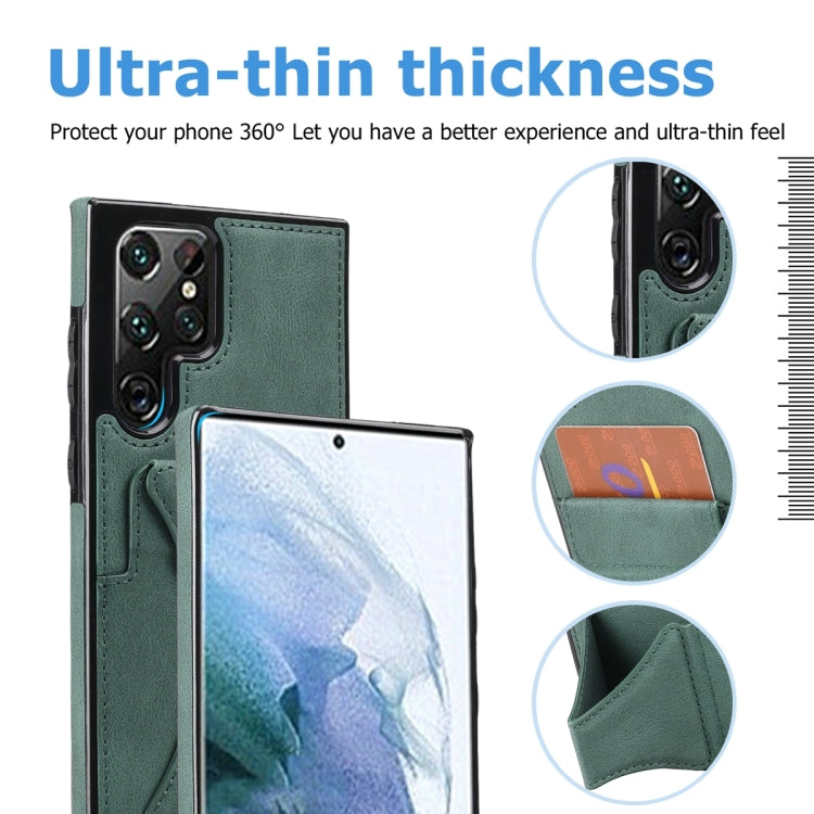 For Samsung Galaxy S23 Ultra 5G Ultra-thin Shockproof Phone Protective Case with Holder