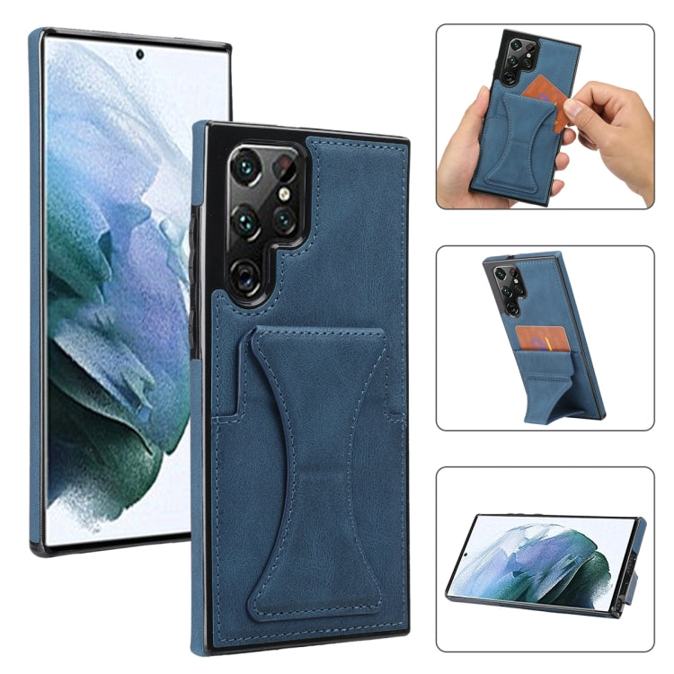 For Samsung Galaxy S23 Ultra 5G Ultra-thin Shockproof Phone Protective Case with Holder