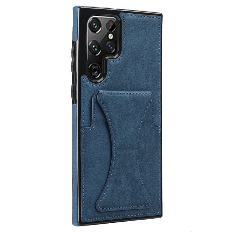 For Samsung Galaxy S23 Ultra 5G Ultra-thin Shockproof Phone Protective Case with Holder