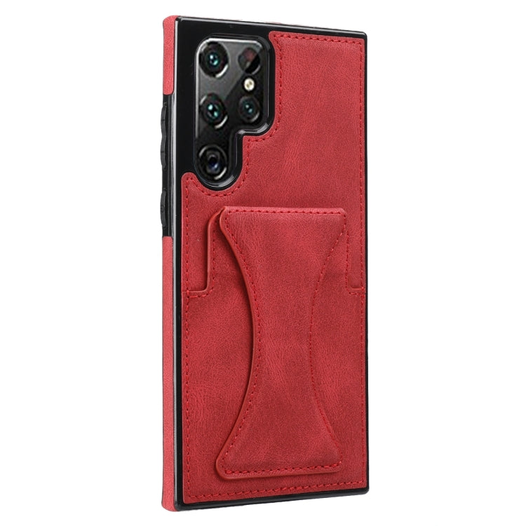 For Samsung Galaxy S23 Ultra 5G Ultra-thin Shockproof Phone Protective Case with Holder