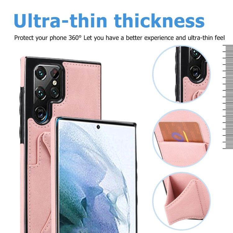 For Samsung Galaxy S23 Ultra 5G Ultra-thin Shockproof Phone Protective Case with Holder
