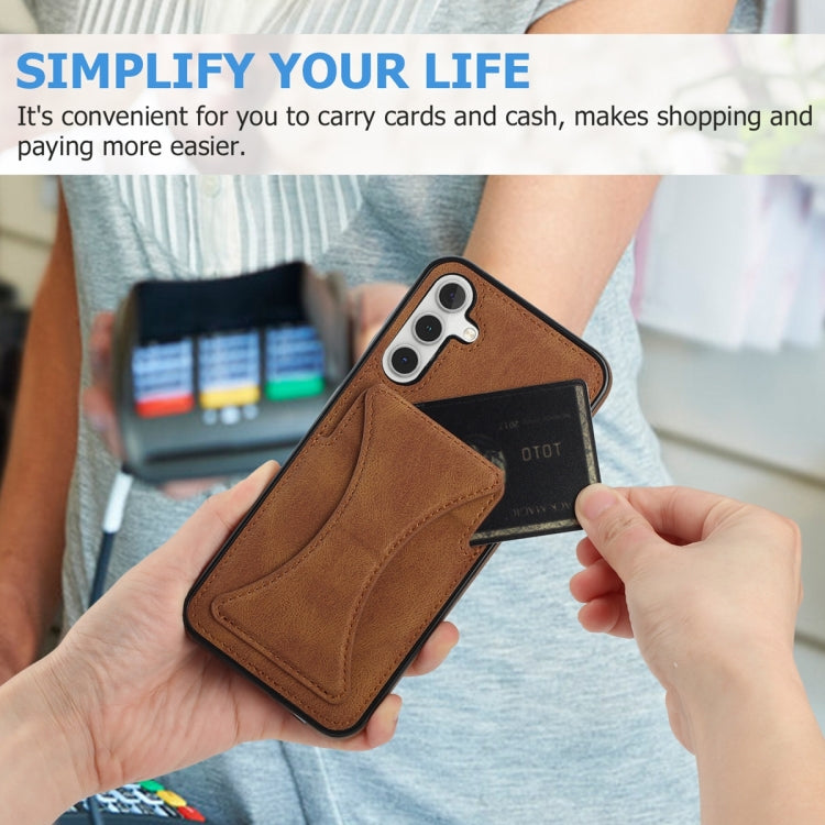 For Samsung Galaxy A54 5G Ultra-thin Shockproof Phone Protective Case with Holder