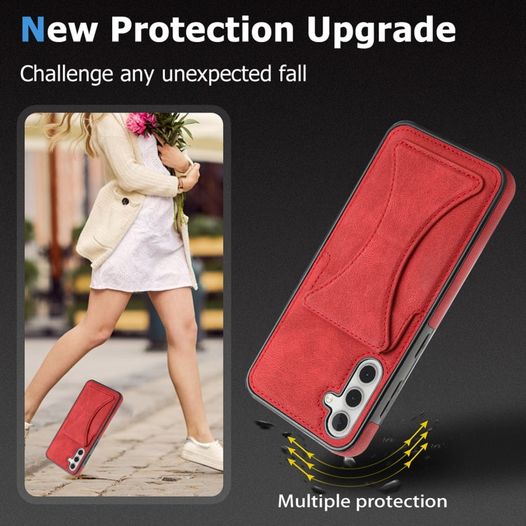 For Samsung Galaxy A54 5G Ultra-thin Shockproof Phone Protective Case with Holder