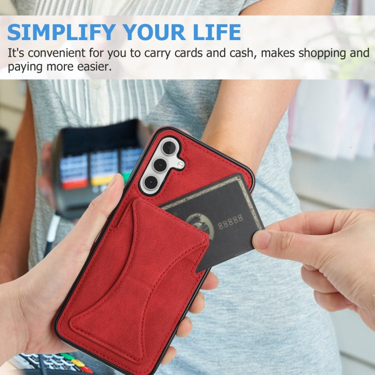 For Samsung Galaxy A54 5G Ultra-thin Shockproof Phone Protective Case with Holder