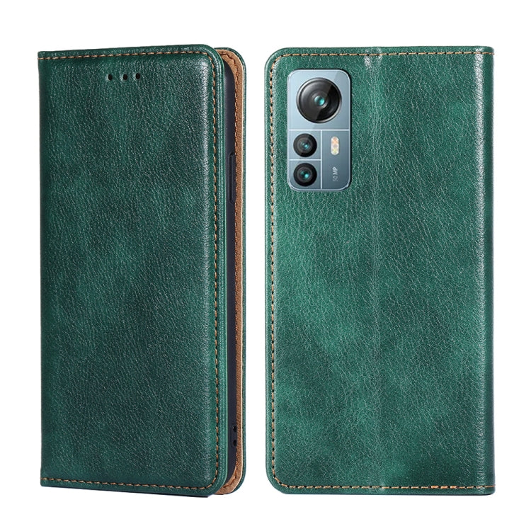 For Blackview A85 Gloss Oil Solid Color Magnetic Leather Phone Case