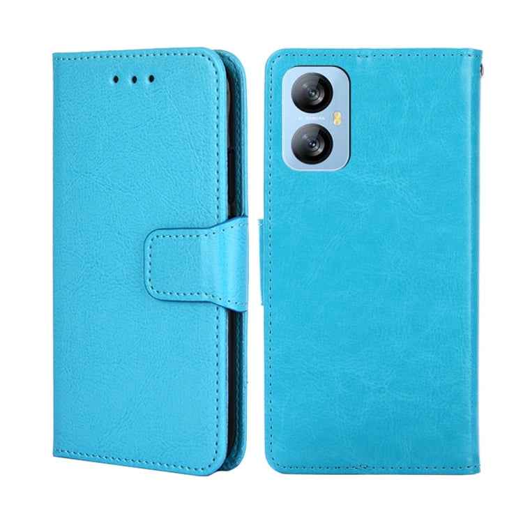 For Blackview A52 Crystal Texture Leather Phone Case