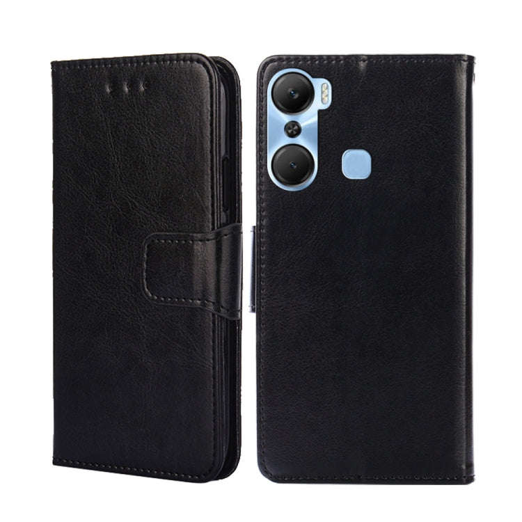 For Infinix Hot 12 Pro Crystal Texture Leather Phone Case