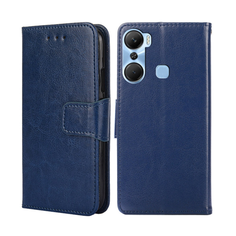 For Infinix Hot 12 Pro Crystal Texture Leather Phone Case