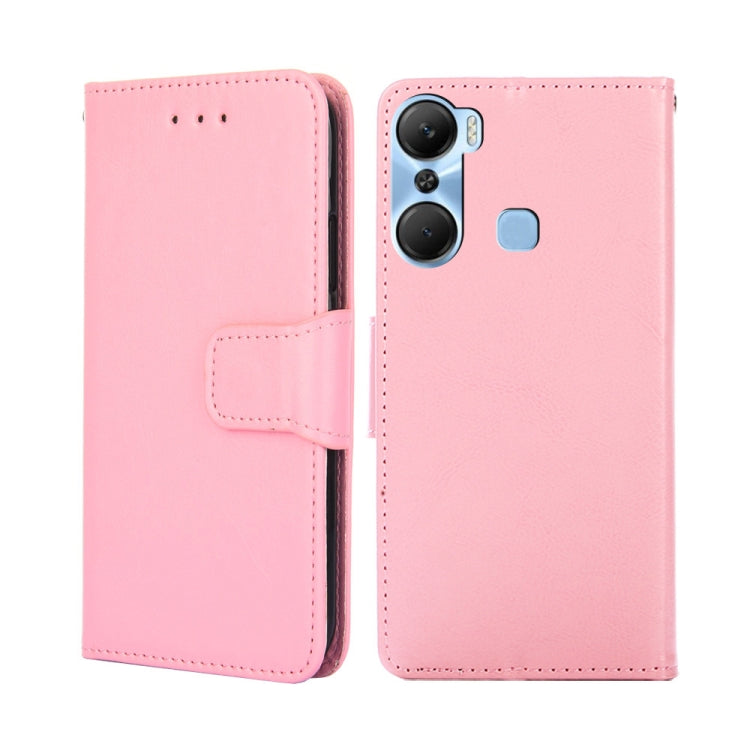 For Infinix Hot 12 Pro Crystal Texture Leather Phone Case