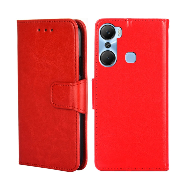 For Infinix Hot 12 Pro Crystal Texture Leather Phone Case