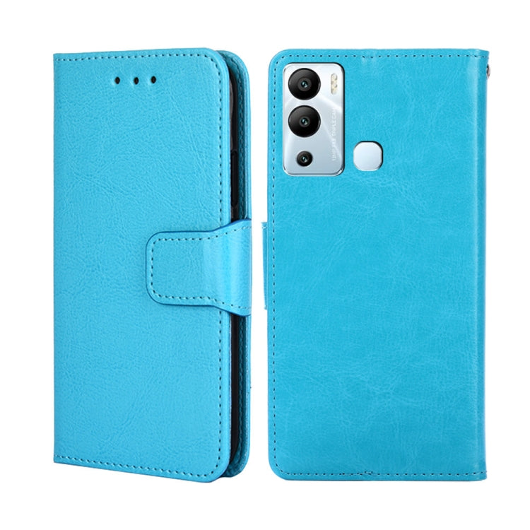 For Infinix Hot 12i Crystal Texture Leather Phone Case