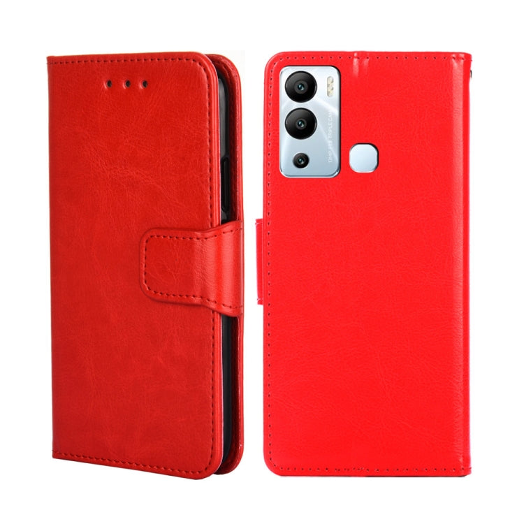For Infinix Hot 12i Crystal Texture Leather Phone Case