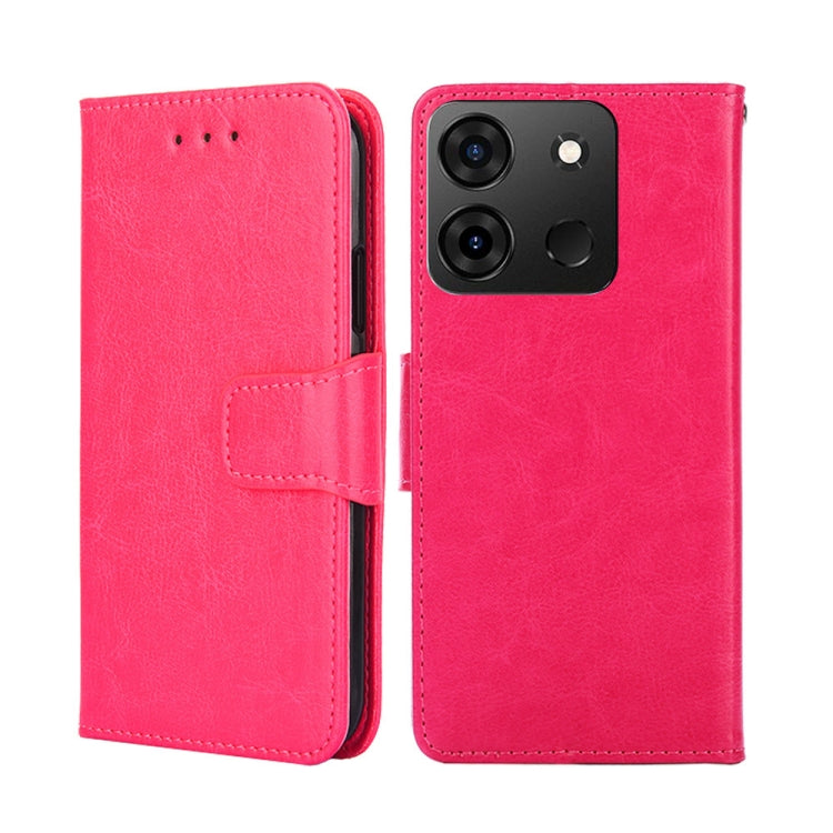 For Infinix Smart 7 Crystal Texture Leather Phone Case