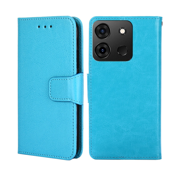 For Infinix Smart 7 Crystal Texture Leather Phone Case