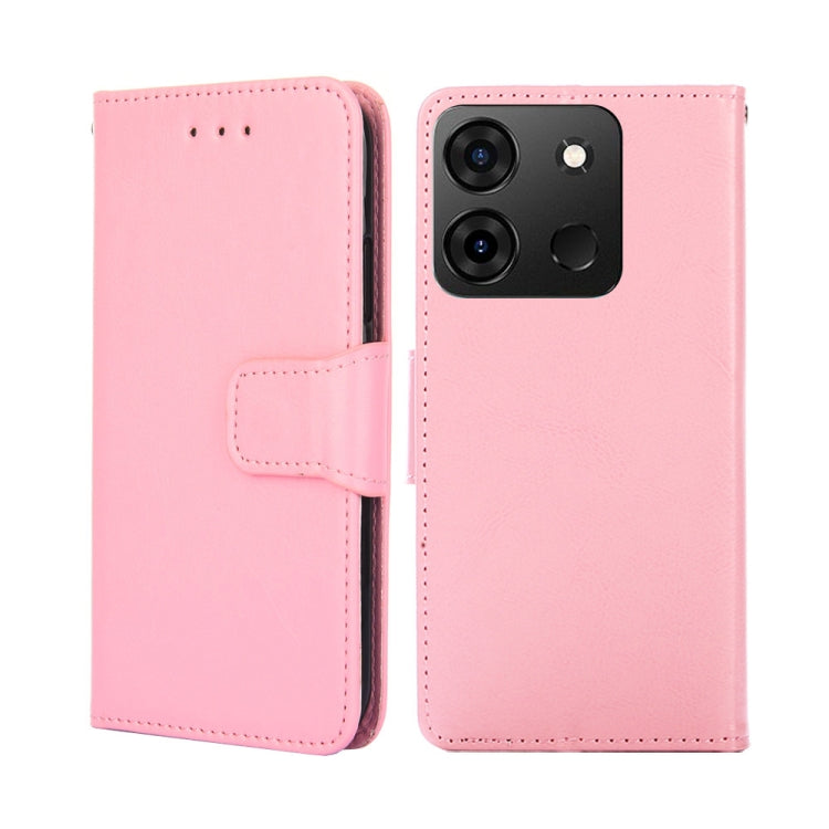 For Infinix Smart 7 Crystal Texture Leather Phone Case