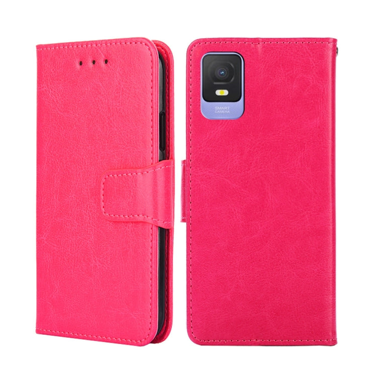 For TCL 403 Crystal Texture Leather Phone Case