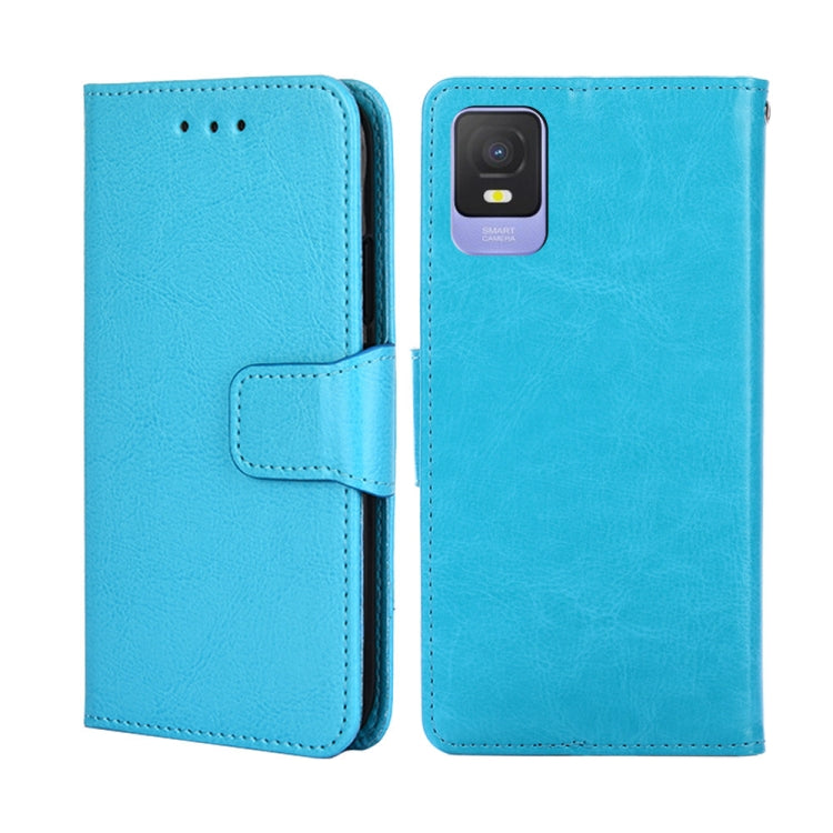 For TCL 403 Crystal Texture Leather Phone Case