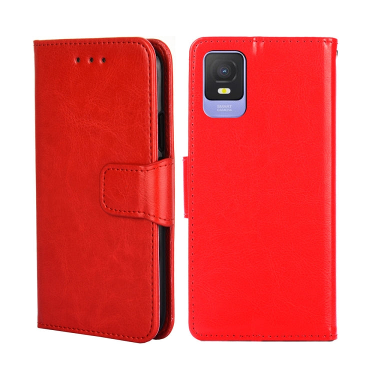 For TCL 403 Crystal Texture Leather Phone Case