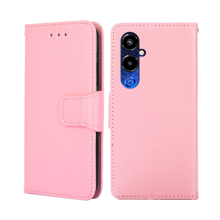 For Tecno Pova 4 Pro Crystal Texture Leather Phone Case