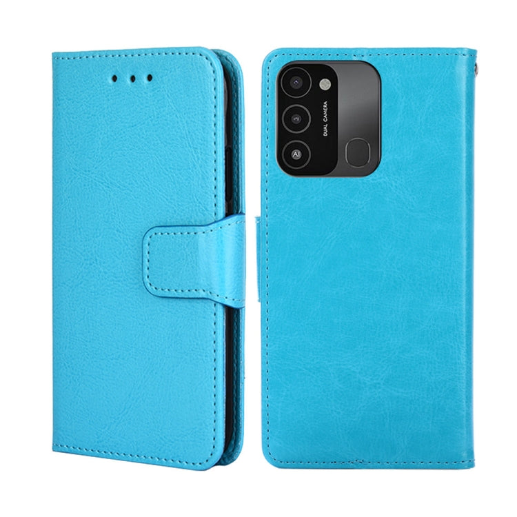 For Tecno Spark 8C Crystal Texture Leather Phone Case