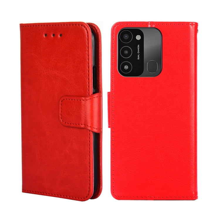 For Tecno Spark 8C Crystal Texture Leather Phone Case