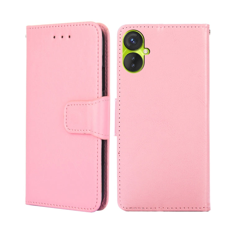For Tecno Spark 9 Pro Crystal Texture Leather Phone Case