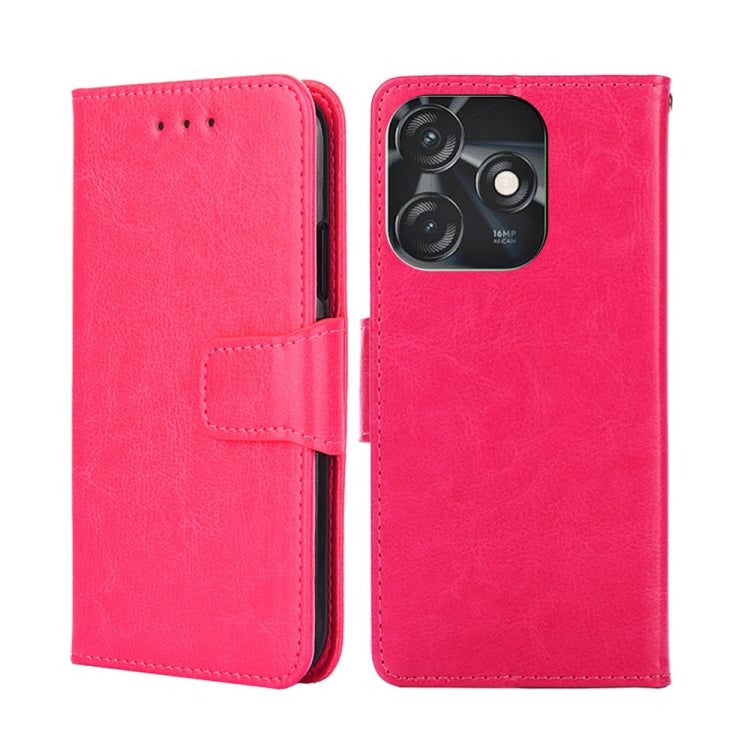For Tecno Spark 10C Crystal Texture Leather Phone Case