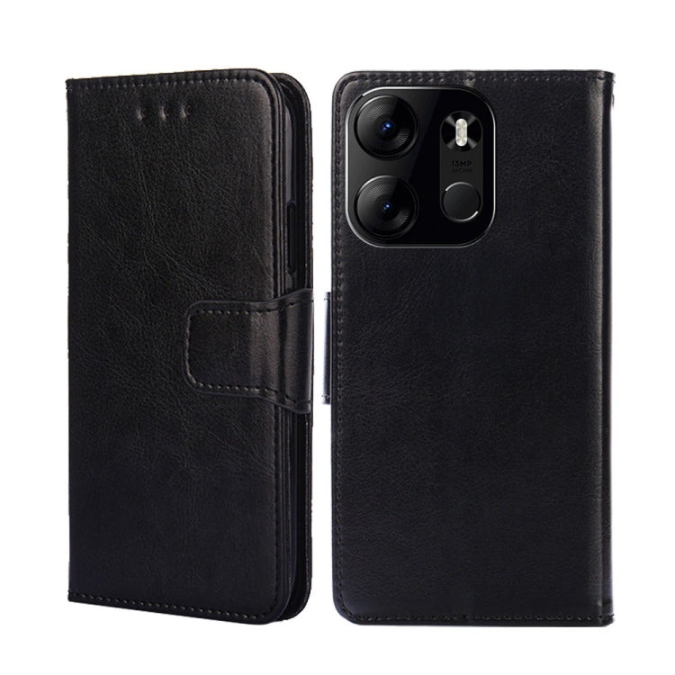 For Tecno Spark GO 2023 Crystal Texture Leather Phone Case