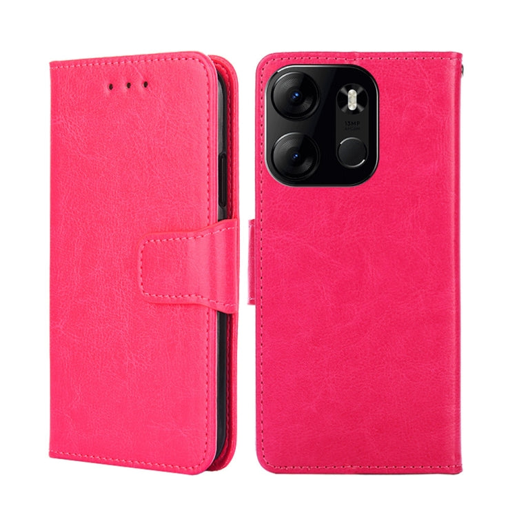 For Tecno Spark GO 2023 Crystal Texture Leather Phone Case