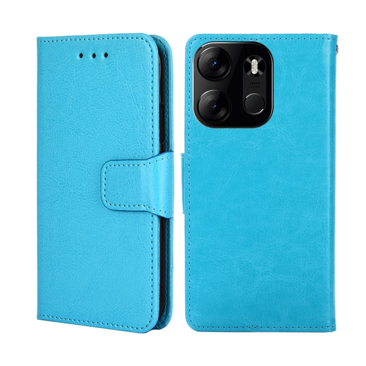 For Tecno Spark GO 2023 Crystal Texture Leather Phone Case