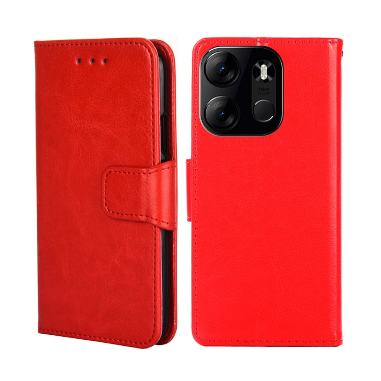 For Tecno Spark GO 2023 Crystal Texture Leather Phone Case