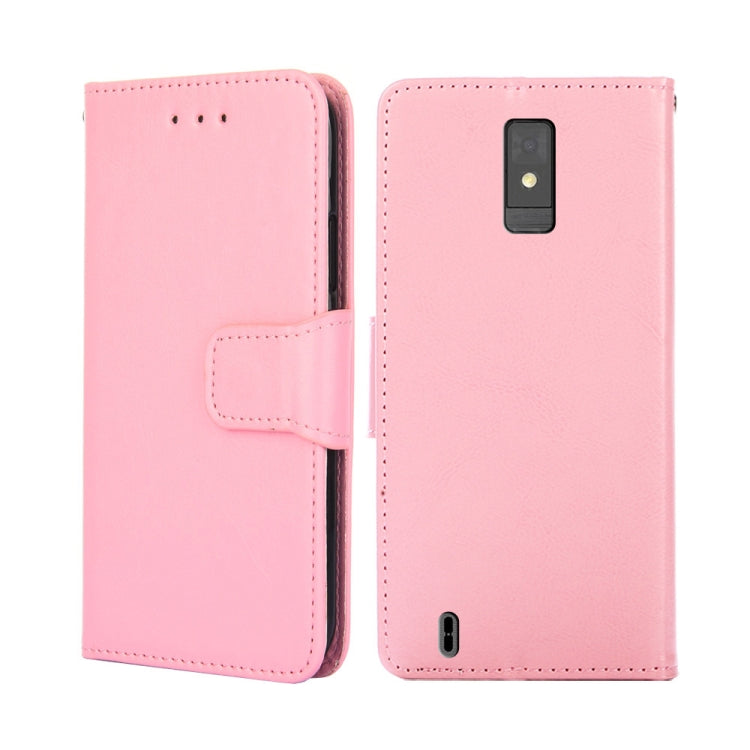 For ZTE Blade A32 Crystal Texture Leather Phone Case