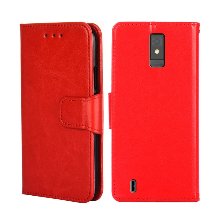 For ZTE Blade A32 Crystal Texture Leather Phone Case