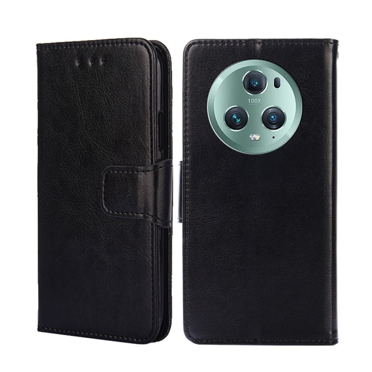 For Honor Magic5 Pro Crystal Texture Leather Phone Case