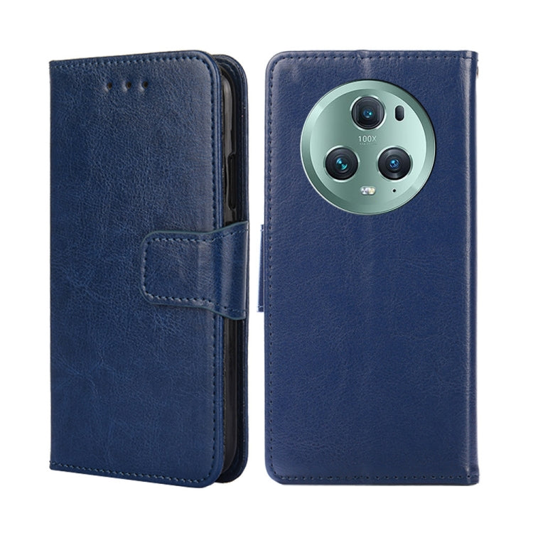 For Honor Magic5 Pro Crystal Texture Leather Phone Case