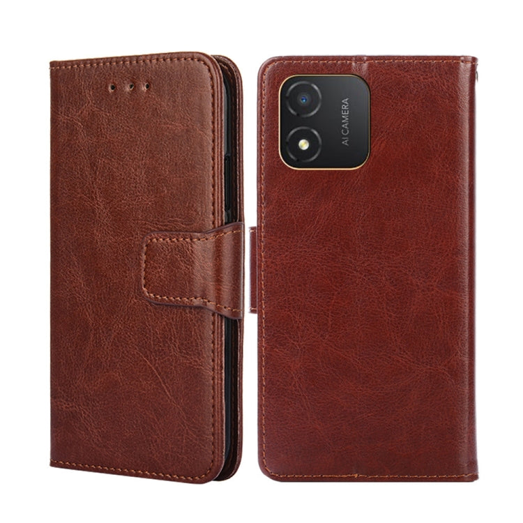 For Honor X5 4G Crystal Texture Leather Phone Case