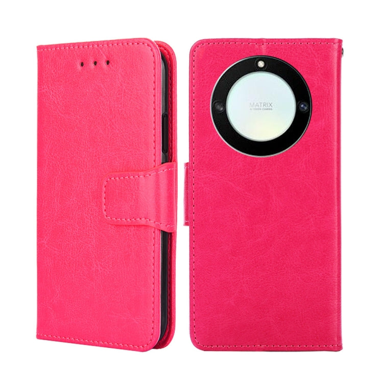 For Honor X40 Crystal Texture Leather Phone Case