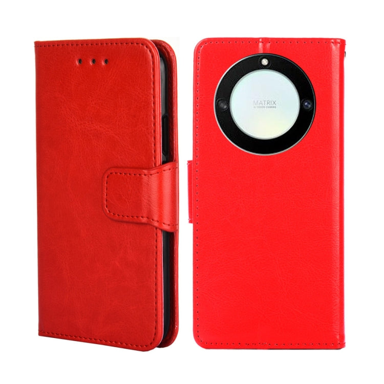 For Honor X40 Crystal Texture Leather Phone Case