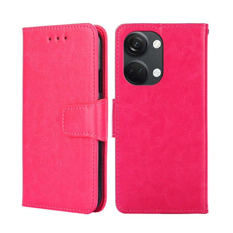 For OnePlus Ace 2V 5G Crystal Texture Leather Phone Case