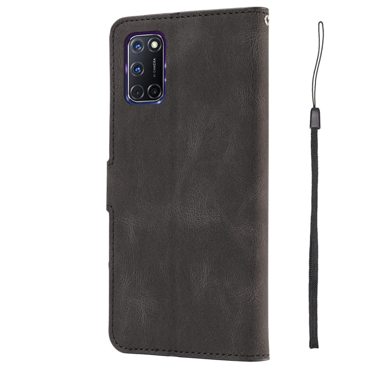 For OPPO A72 / A52 / A92 4G Fantasy Skin-feel Calfskin Texture Leather Phone Case