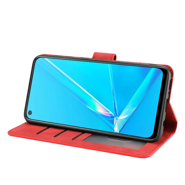 For OPPO A72 / A52 / A92 4G Fantasy Skin-feel Calfskin Texture Leather Phone Case