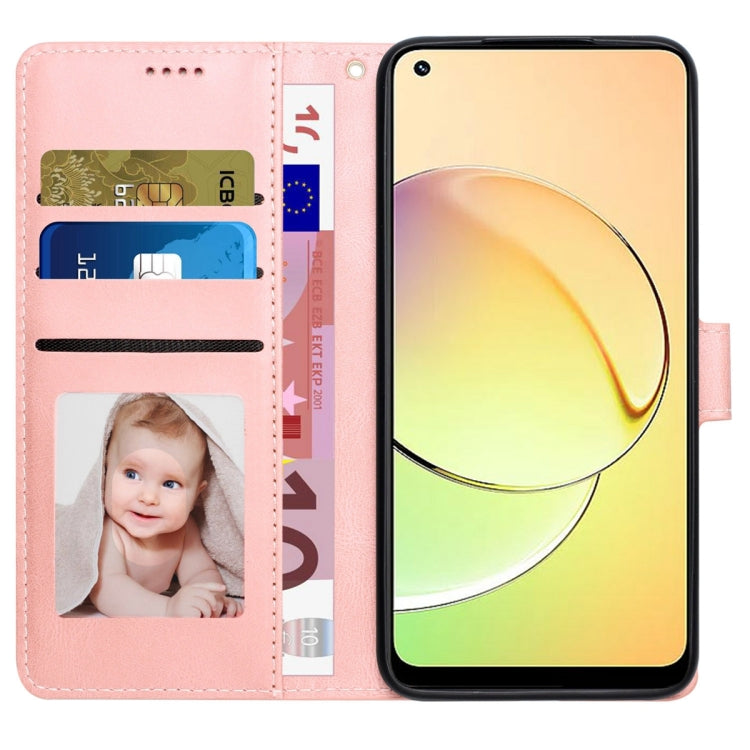 For Realme 10 4G Fantasy Skin-feel Calfskin Texture Leather Phone Case