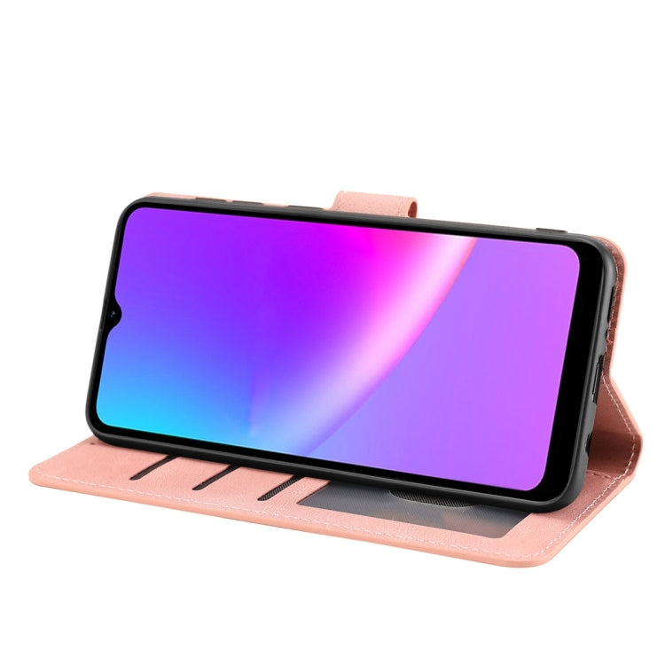 For Realme C25 / C15 / C12 Fantasy Skin-feel Calfskin Texture Leather Phone Case