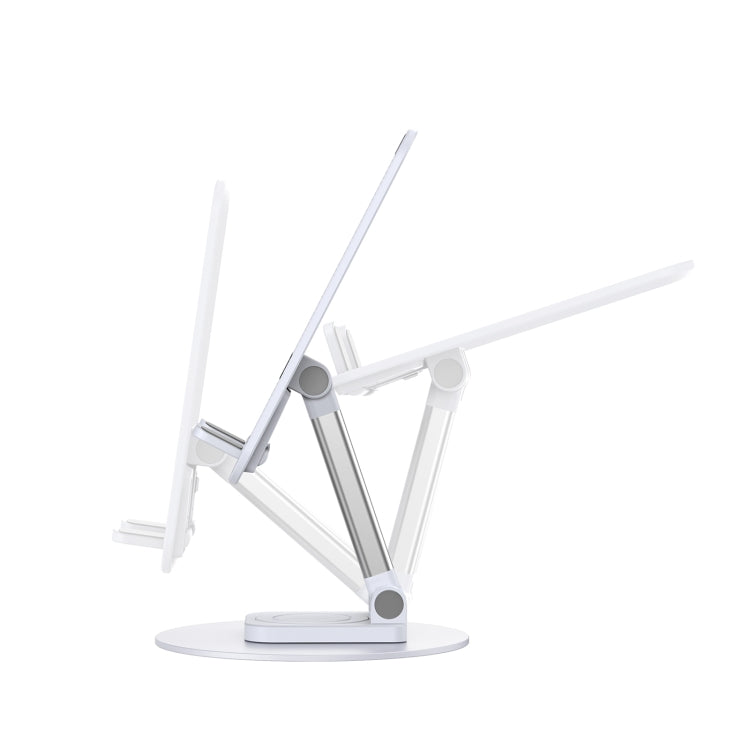 WIWU ZM109 Rotatable Foldable Desktop Phone Holder(White)